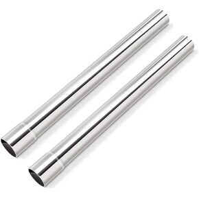 Universal DIY Stainless Steel Piping 3" x 22" Length Exhaust Muffler Straight Pipes Tube (76mmx559mm)