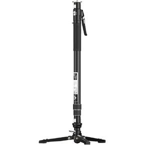 YC Onion Pineta Pro Carbon Fiber Monopod with Pedal Base, Light Stand Lightweight Travel Monopod with Quick Release Plate for Sony Canon Nikon DSLR Cameras, Gimbal and etc Max Load 11lb/5Kg