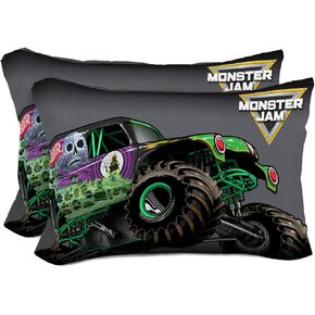 عبوة من 2 كيس وسادة ذو وجهين من Sunny Side Up Rainbow Unicorns - أغطية وسائد مزدوجة الجوانب، فراش زهور فائق النعومة للأطفال in Kuwait