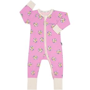 Bonds Blooming Petals Floral Zip Wondersuit - Super Cute Baby One Piece From 0 to 3 Years