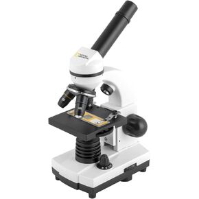 National Geographic 40x-1600x Microscope with USB Eyepiece and Smartphone Adapter