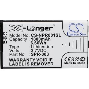 Cameron Sino New Replacement Battery Fit for Nintendo 3DSLL, DS XL 2015, New 3DSLL, SPR-001(1800mAh / 6.66Wh)