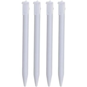 4PCS Plastic Touch Screen Pen Stylus Portable Pen for 3DS Game Console Stylus Pen (Pink)