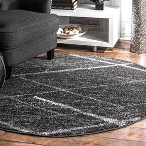 nuLOOM Thigpen Contemporary Runner Rug, 2' 6" x 10', Dark Grey