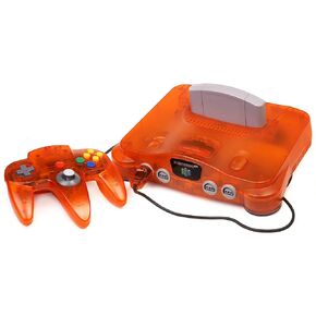 Nintendo 64 System - Video Game Console - Fire (Renewed)