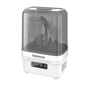 Baby Brezza Compact Baby Bottle Sterilizer Dryer for Travel - Mini Sterilizer Fits Bottles, Pump Parts and Accessories