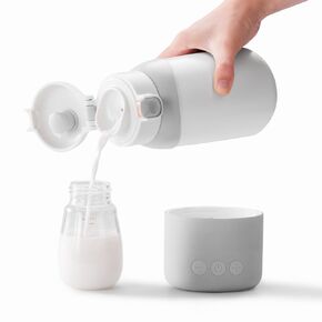 Portable Milk Warmer Pro for Travel, 17.5 oz Large Capacity, 14000mAh Large Capacity Lithium Battery, Fast Heating Water and Milk, Meets One-Day Feeding Needs