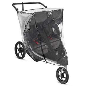 Stroller Rain Cover Compatible with BOB Gear Duallie Strollers, Weatherproof, Protect from Sun Dust Snow