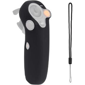 Protective case for DJI RC Motion 3 Controller, Silicone Sleeve Cover for DJI Aavata 2 Remote Controller, Anti-drop and Anti-scratch Drone Accessories for Motion 3 Remote Control Grip (Black)