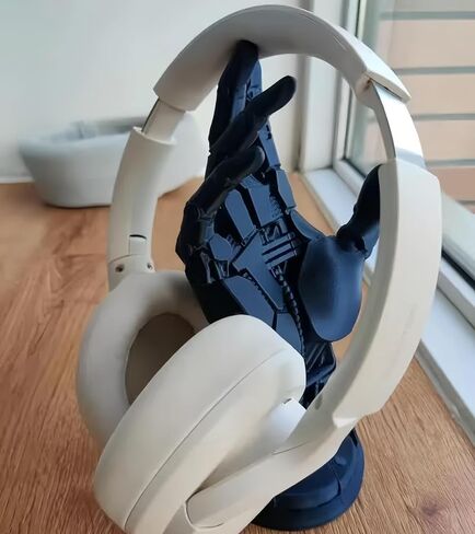 حامل وحدة التحكم في الألعاب لجهاز PS5، حامل وحدة التحكم اليدوية Cyberpunk Robot ثلاثي الأبعاد لأجهزة Xbox، ملحقات ألعاب اليد الميكانيكية لجهاز PS4، حامل شماعات سماعات الرأس لديكور المكتب (أخضر غامق) in Kuwait