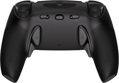وحدة تحكم الألعاب HEXGAMING PHANTOM Pro مع 4 أزرار قابلة لإعادة التعيين، و6 ملفات تعريف لإعادة التعيين، و8 عصا تناظرية قابلة للتبديل، ومشغلات قابلة للتعديل متوافقة مع ps5، والكمبيوتر الشخصي، والهواتف المحمولة - رمادي الظل in Kuwait