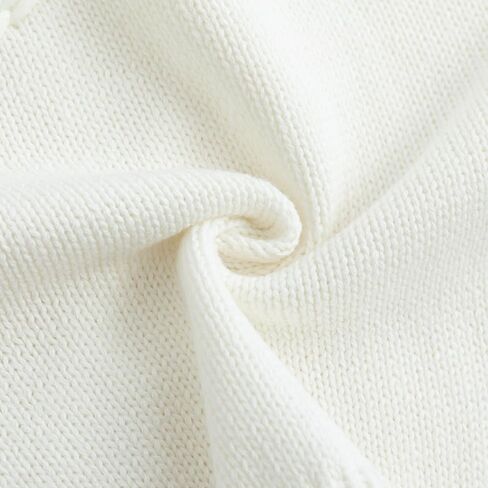 Simplee kids Baby Sweater with Bear in The Pocket Hand Crocheted Pullover Sweater Knit Toddler Clothes for Winter and Fall in Kuwait