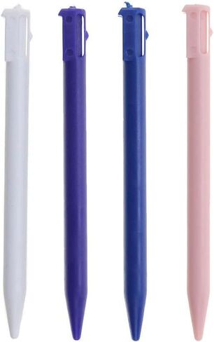 4PCS Plastic Touch Screen Pen Stylus Portable Pen for 3DS Game Console Stylus Pen (Pink) in Saudi Arabia