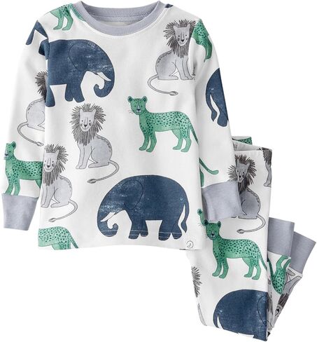 little planet by carter's Baby 2-Piece Pajamas Made with Organic Cotton, Safari, 24M in Kuwait