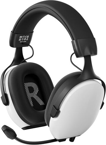 Gaming Headsets with Mic for Xbox,PS4,PS5,Switch,PC,7.1 Surround Sound Gmaing Headphones with Noise Cancelling Microphone,50MM Dynamic Drivers, 3.5MM Audio Jack-White in Saudi Arabia