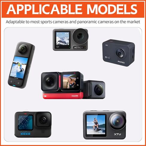 عصا سيلفي عائمة 4 في 1 لـ GoPro Hero 13، 12، 11، 10، 9، 8، 7، 6، 5، 4، 3، 3+، DJI OSMO، Insta360، حامل ثلاثي القوائم بمقبض يدوي عائم مقاوم للماء وقابل للتمديد in Kuwait