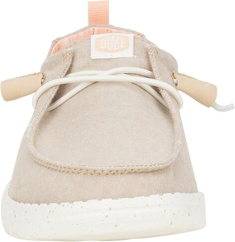 Hey Dude Wendy Chambray Light Blue Size 8, Women’s Shoes, Women’s Slip-on Loafers, Comfortable & Light-Weight in Kuwait