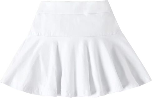 Neutocd Toddler Little Kid Baby Girl Skorts Skirt for Dance Birthday in Solid Mini 100% Polyester in Saudi Arabia