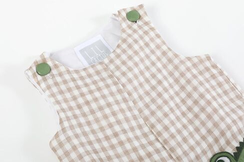 Lil cactus Boys Baby and Toddler Applique Shortall Overalls Romper in Saudi Arabia