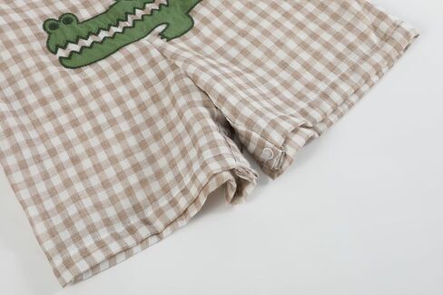 Lil cactus Boys Baby and Toddler Applique Shortall Overalls Romper in Saudi Arabia