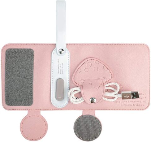 جهاز تسخين زجاجات الأطفال USB، سخان زجاجة ترموستات لتدفئة حليب الأطفال، حقيبة زجاجة الطفل، سخان زجاجة الحليب، لأكواب المياه لزجاجات المياه المعدنية (وردي) in Kuwait