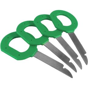 ATLIN Radio Removal Tool Set for Volkswagen, Audi, and Mercedes Vehicles - 4 Pack