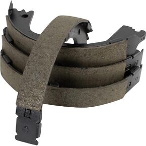 TRQ Rear Parking Brake Shoe Set Compatible with 2016 Hyundai Tucson Kia Sportage