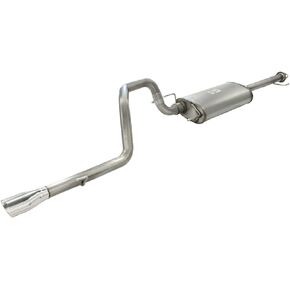 aFe (49-46016-P) 409 Stainless Steel Cat-Back Exhaust System with Oval Polished Tips for Lexus GX 470 V8-4.7L Engine
