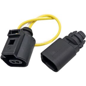 BuliBoao Outer Ambient Air Temperature Sensor with Plug Pigtail for VW Amark 2010-2016, Beetle 2012-2016, for Audi A7 2011-2016, Q7 2007-2015 8Z0820535 6RD820535