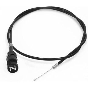 Autory Motorcycle Push Pull Choke Control Cable, Choke Throttle Cable ATV Carburetor Choke Cable Damper Line Wire Compatible for Yamaha PW50 50PY Honda Suzuki Motorcycle Pit Dirt Bike