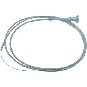 1 PC Stainless Steel 6 Foot Choke Cable With Chrome Knob Fits Most Carburetor Applications With Manual Chokes Hot Rods Fits Chevy, Ford & Mopar