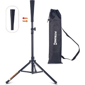 Pitrungo Baseball Tee for Hitting Softball Tee Baseball Training Equipment for Kids Youth Teens Baseball Batting Tee Ball Caddy Baseball Net Set W/Carry Bag for Outdoor in Kuwait