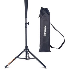 Pitrungo Baseball Tee for Hitting Softball Tee Baseball Training Equipment for Kids Youth Teens Baseball Batting Tee Ball Caddy Baseball Net Set W/Carry Bag for Outdoor