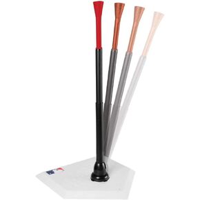 Franklin Sports Kids Teeball Batting Tee - Youth Baseball Tee Stand - Adjustable + Portable Hitting Practice Tee - MLB Spring Swing