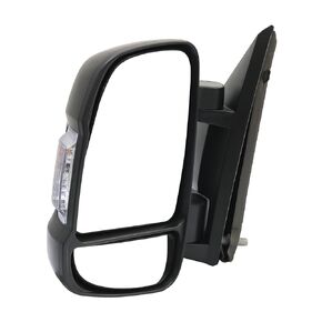 Driver Left Side Mirror Replacement Power Door Mirror Single Light Temperature Sensor fit Ram Promaster 1500, 2500, 3500, New Six, Work Van