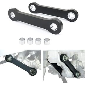 Xitomer 1'' Rear Lowering Links Kit Fit for 2023 2022 DRZ400 All years Links Lowering Links(1inch,Black)