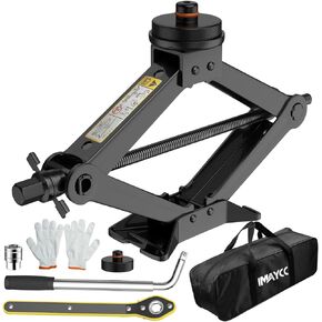 IMAYCC Car Jack Kit for Tesla Model Y Model 3/S/X Lifting Jack,2.5 Ton Scissor Jack for Tesla,Car Jack Set - Tire Change Kit with Ratchet Wrench and Jack Pad.