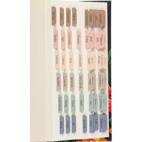 DiverseBee Laminated Bible Tabs (Petite Size, Easy to Read), Bible Study Journaling Supplies, Bible Book Tabs, 73 Bible Tabs Old and New Testament, Includes 11 Blank Tabs (Macarons)