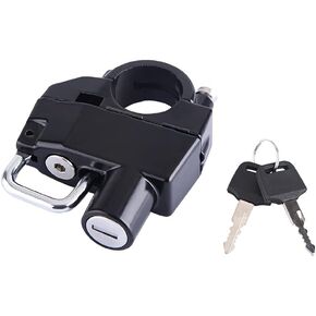 Motorcycle Helmet Lock Anti-Theft, Tamper-Proof Helmet Security Lock, for Motorbike Scooter Street Bike, Secures Helmet