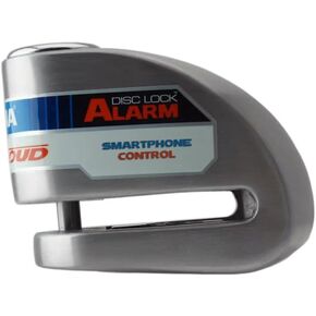 Xena XX6 304 Stainless Steel Motorcycle Disc Lock Alarm Smart Phone Compatible