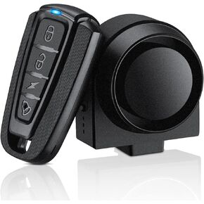 ONVIAN Rechargeable Bike Alarm with Wireless Remote, Motion Sensor Alarm for E-Bike Motorcycle Bicycle Scooter Car, Volume Adjustable Motorcycle Alarm Sensitive Motion Detection Security Bike Alarm