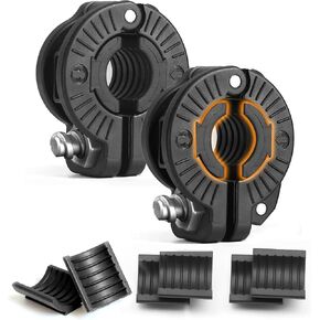MAXRICH Barbell Clamp 1 inch Multiple Sizes & Adjustable Weight Clips for Barbell Quick Release Barbell Clips|Barbell Collar Bar Locks for Weight Lifting in Kuwait