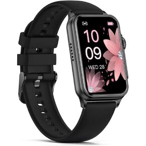 Fitness Tracker Answer/Make Calls, Smart Watch with Blood Pressure, Blood Oxygen, 24/7 Heart Rate Monitor, 120 Sport Mode Activity Tracker with Step Counter, Waterproof Sleep Tracker for Women Men