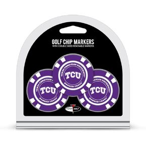 Team Golf NCAA Poker Chip Size with Pop Out Smaller Double-Sided Enamel Markers