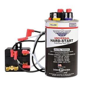 طقم البدء الصلب البديل العالمي من أمراد لضواغط التدفئة والتهوية وتكييف الهواء (HVAC) 1-5 طن مع مرحل خارجي