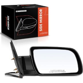 A-Premium Pair (2) Driver & Passenger Side View Mirror Compatible with Chevy & GMC - Silverado, Blazer, C/K 1500 2500 3500, Tahoe, Sierra, Yukon - Power Non-Heated Manual Folding -# 15764757, 15764758