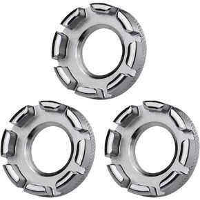 Bicycle Spoke Wrench，Bike Wheel Spoke Wrench Tool 8 Sizes in One Bike Rim Truing Tool for Truing and Repairing Cycling Wheels (silver)