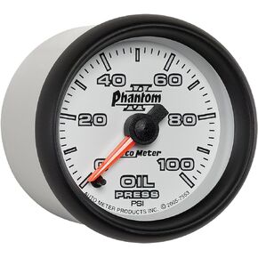 Auto Meter 7553 Phantom II Electric Oil Pressure Gauge