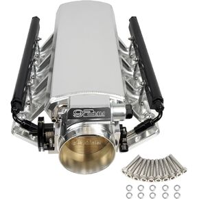 لمشعب السحب LS مع جسم الخانق متوافق مع LS1 LS2 LS6 من رؤوس منافذ الكاتدرائية المتوافقة مع ألومنيوم تشيفي كاديلاك بونتياك (102 مم)