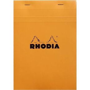 Rhodia Notepad, No16 A5, Squared - Orange
